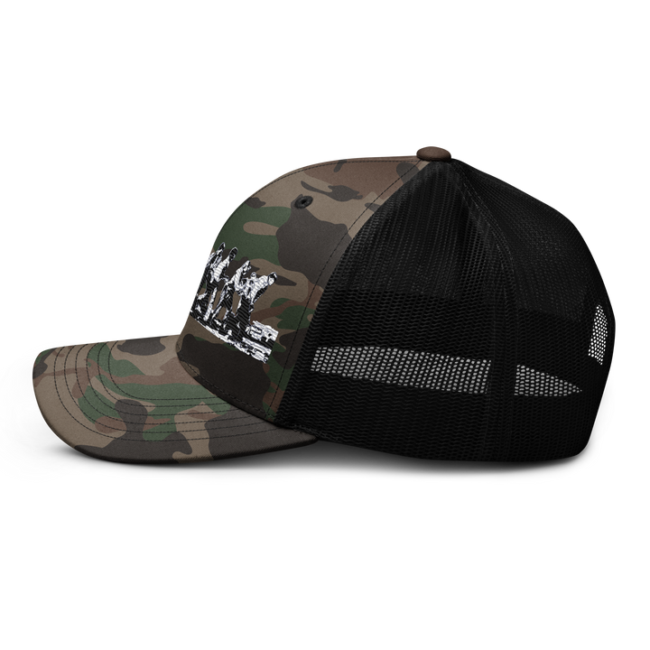 Camouflage ILWU Solidarity Trucker Hat