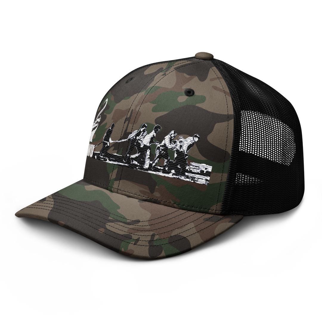 Camouflage ILWU Solidarity Trucker Hat