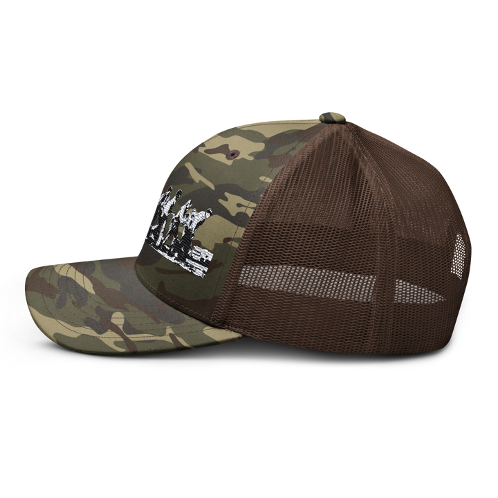 Camouflage ILWU Solidarity Trucker Hat