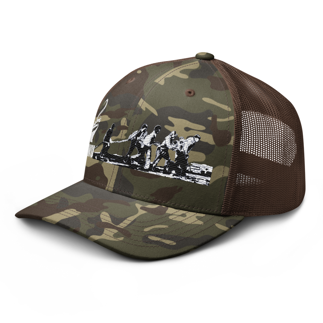 Camouflage ILWU Solidarity Trucker Hat