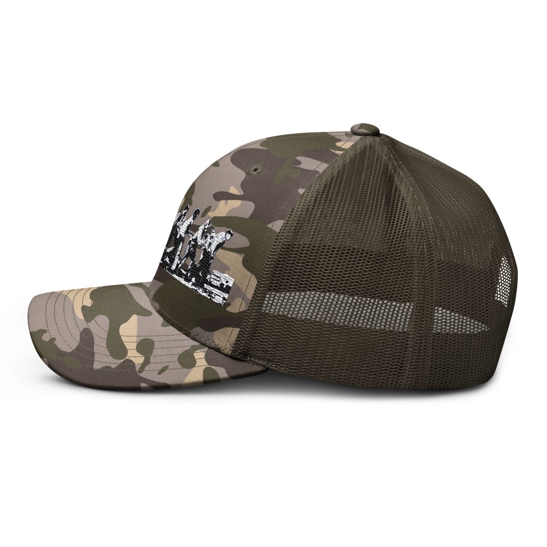 Camouflage ILWU Solidarity Trucker Hat