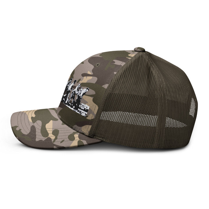 Camouflage ILWU Solidarity Trucker Hat