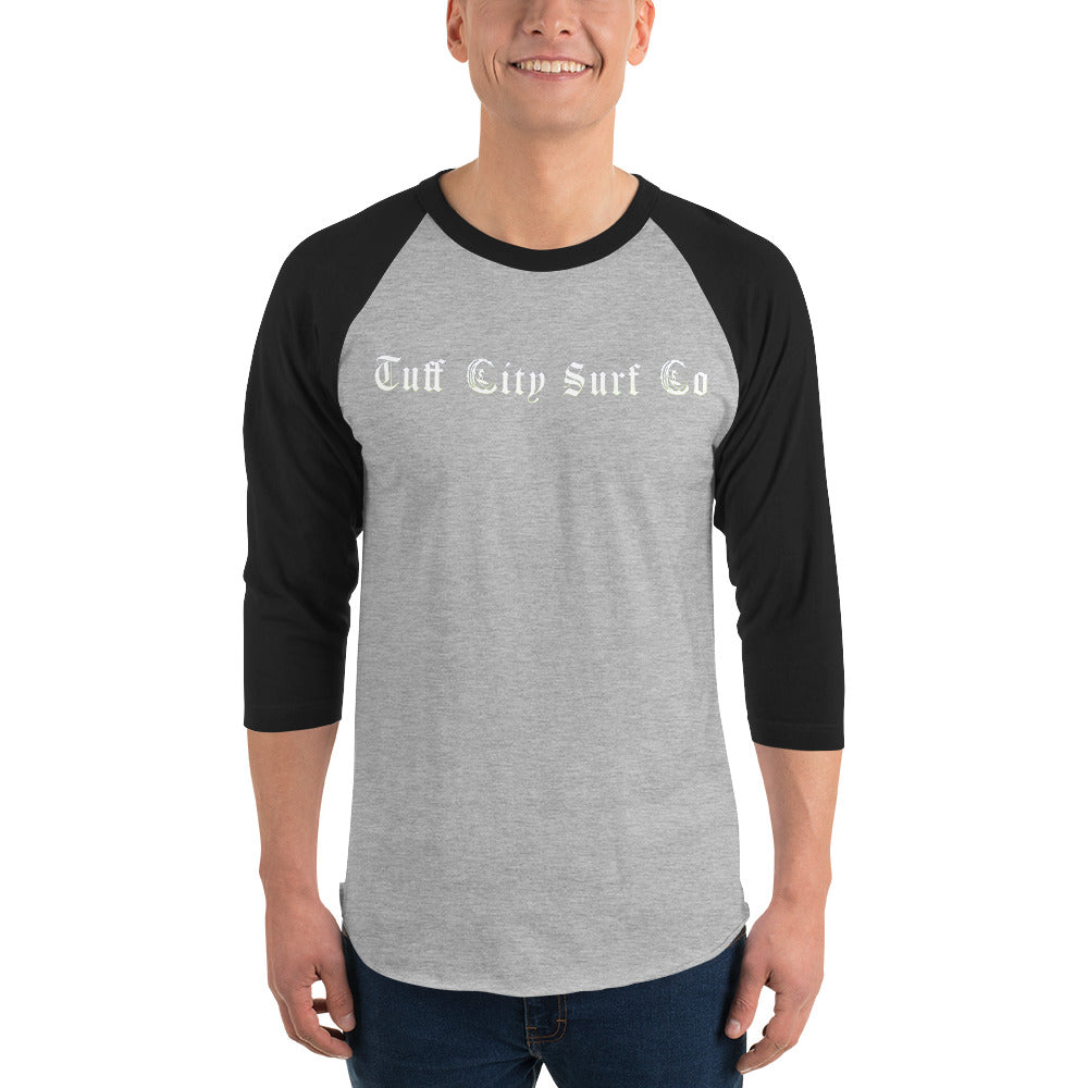 Tuff City Surf 3/4 sleeve shirt