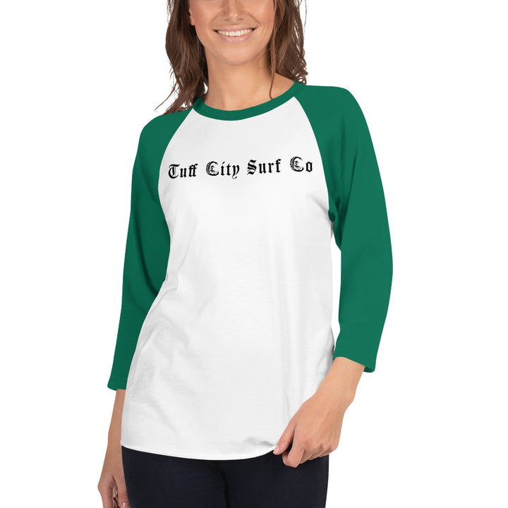 Tuff City Surf 3/4 sleeve shirt