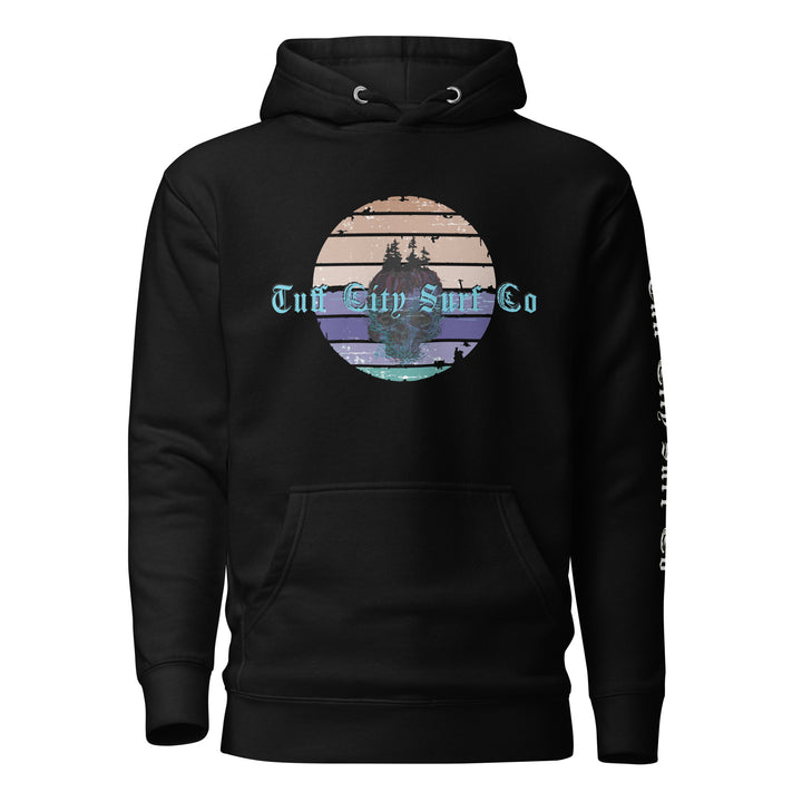 Tuff City Surf Skull island 2 Hoodie