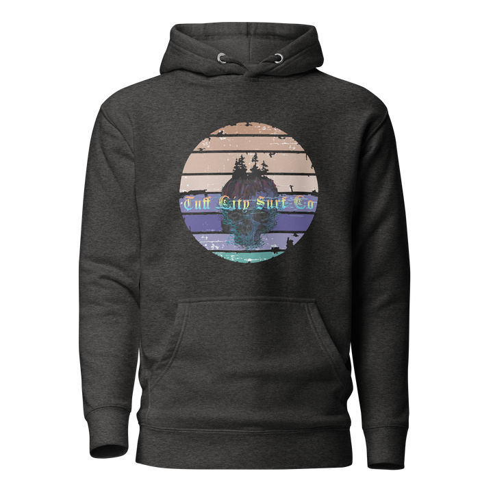 Tuff City Surf Reto island Unisex Hoodie