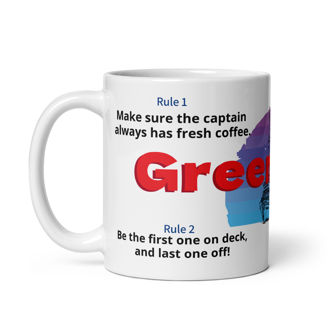 Greenhorn glossy mug