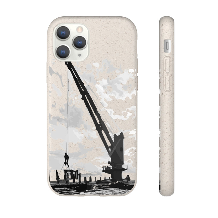 Boom and Slewing Biodegradable phone case