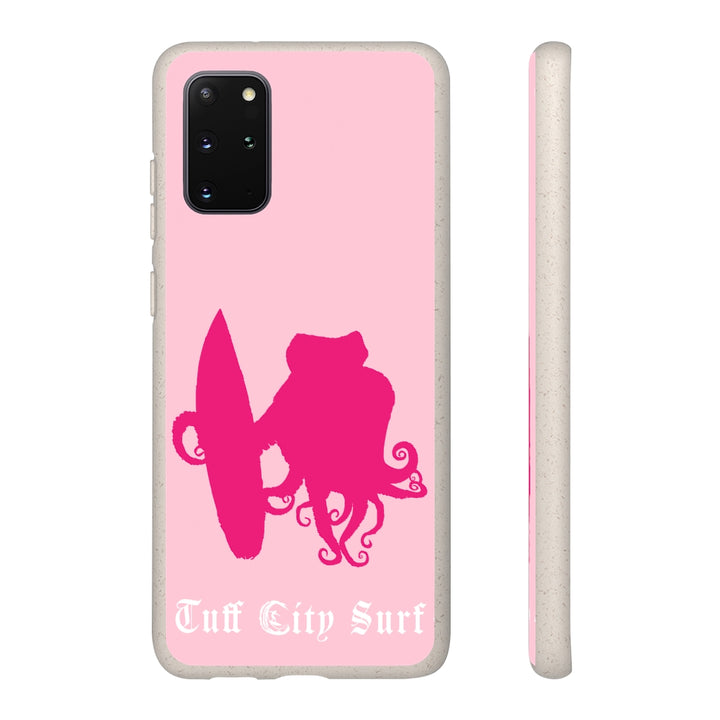 Pink Tuff City Surf Biodegradable Case