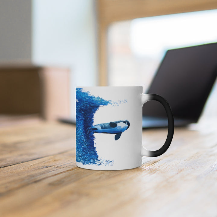 Orcas Last Meal color Changing Mug