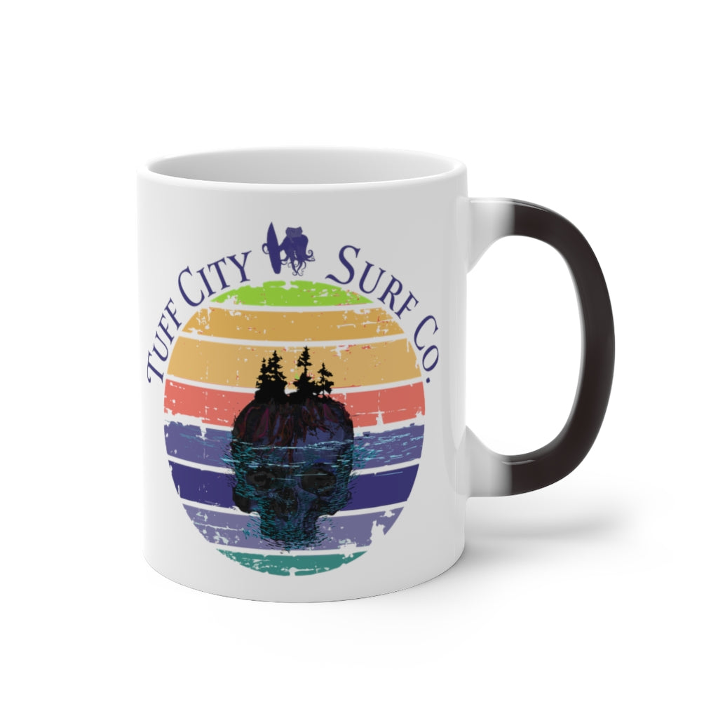 Tuff City Surf Co. Color Changing Mug