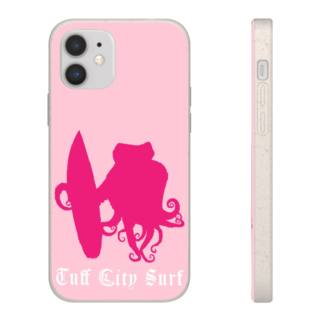 Pink Tuff City Surf Biodegradable Case