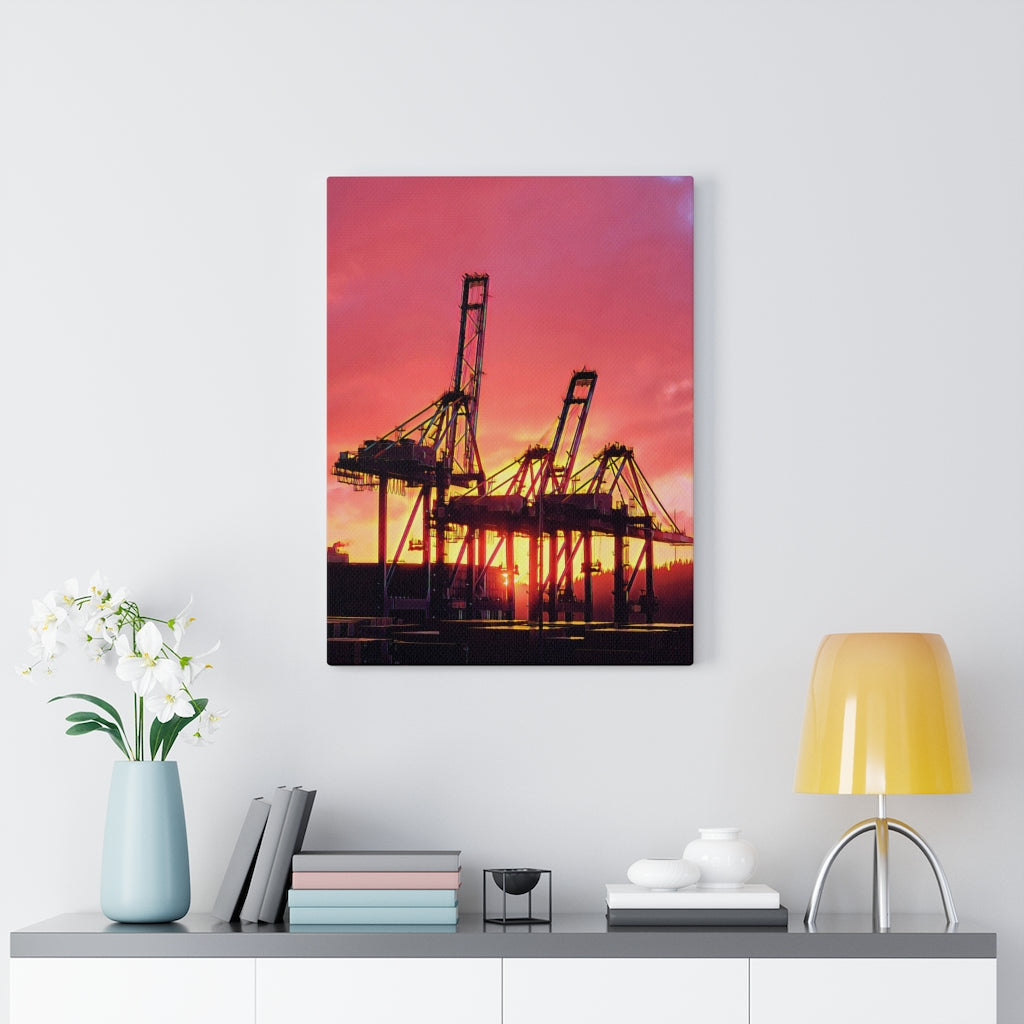 DP Sunset Canvas Print