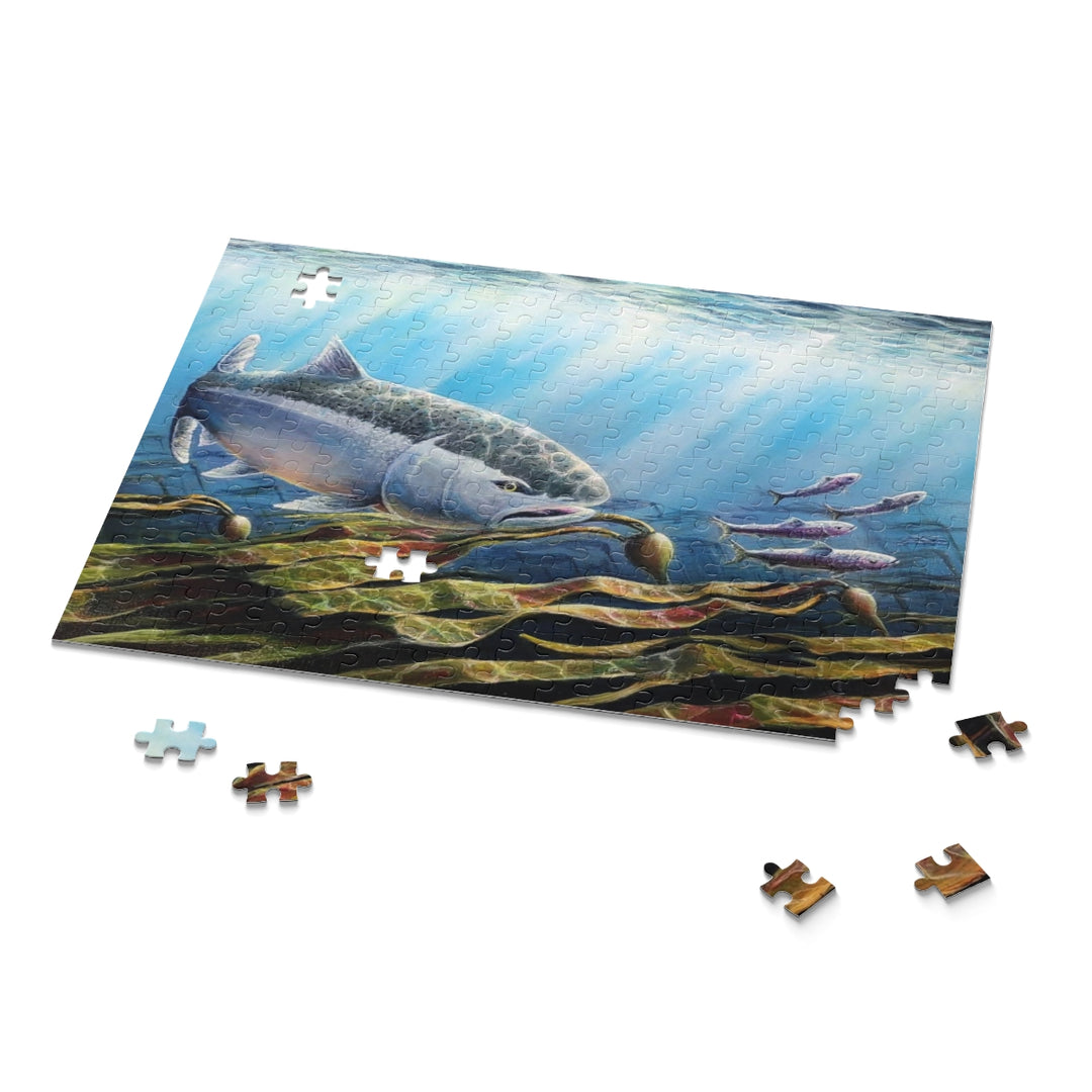 Hunters of the Forest-Stealhead Puzzle (120, 252, 500-Piece)