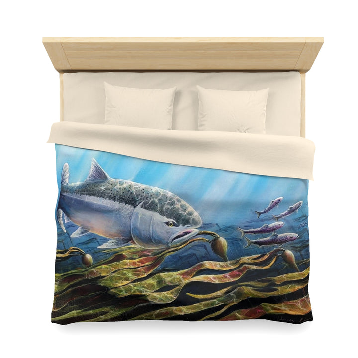 Hunters of the Forest - Microfiber Duvet Cover