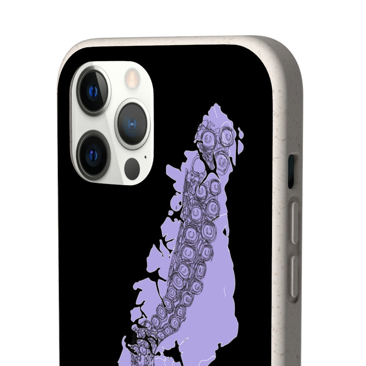 Kraken Island Biodegradable Phone Case