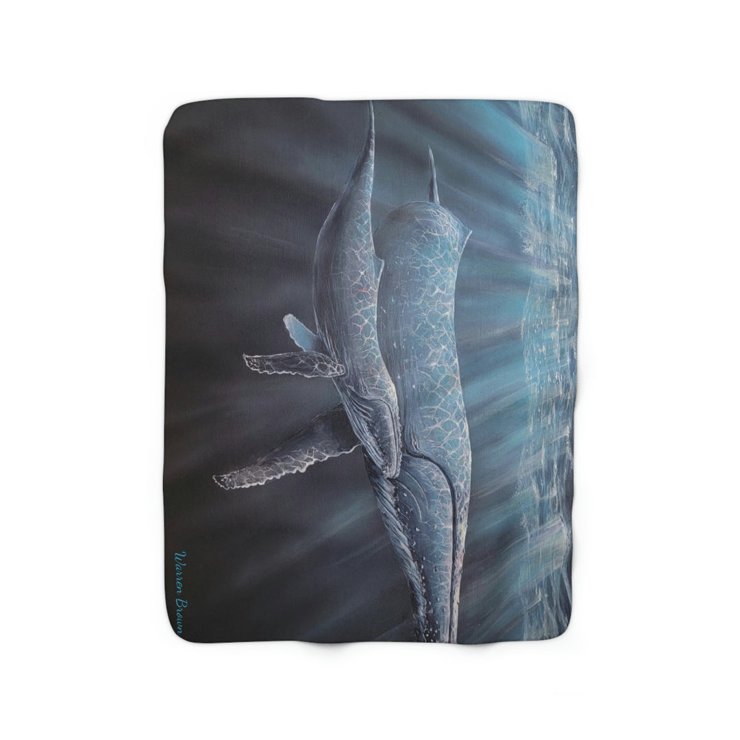 The Journey Together Sherpa Fleece Blanket