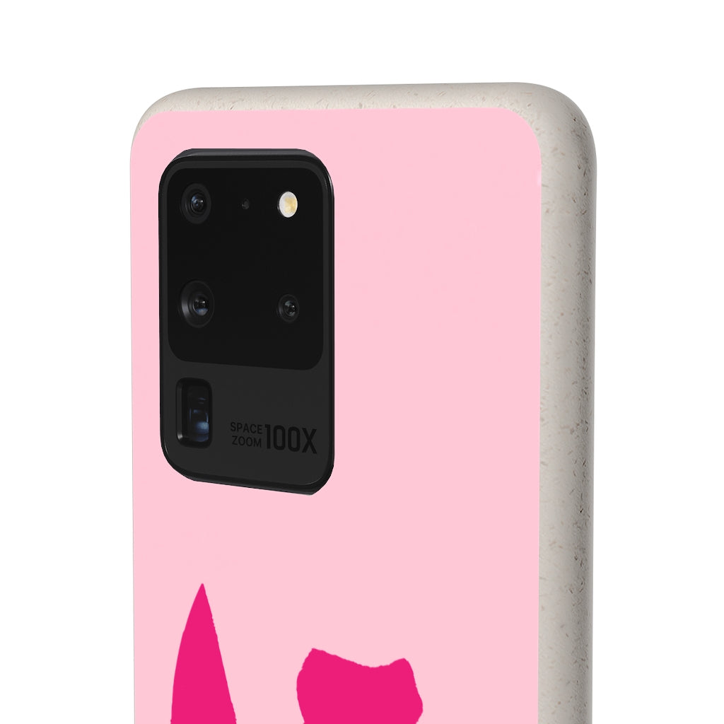 Pink Tuff City Surf Biodegradable Case