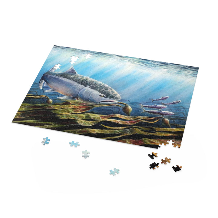 Hunters of the Forest-Stealhead Puzzle (120, 252, 500-Piece)