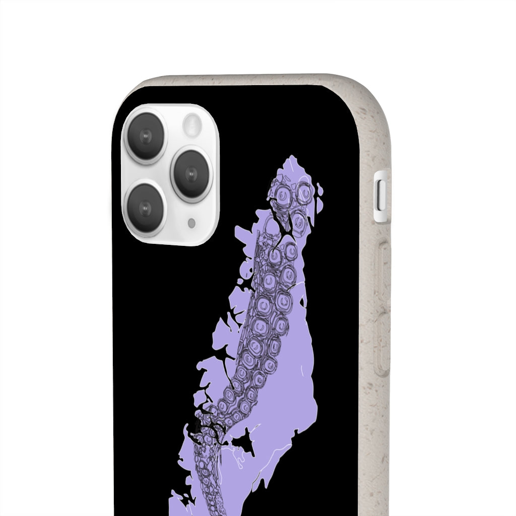 Kraken Island Biodegradable Phone Case