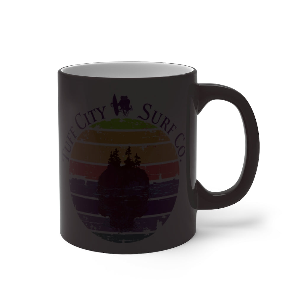 Tuff City Surf Co. Color Changing Mug