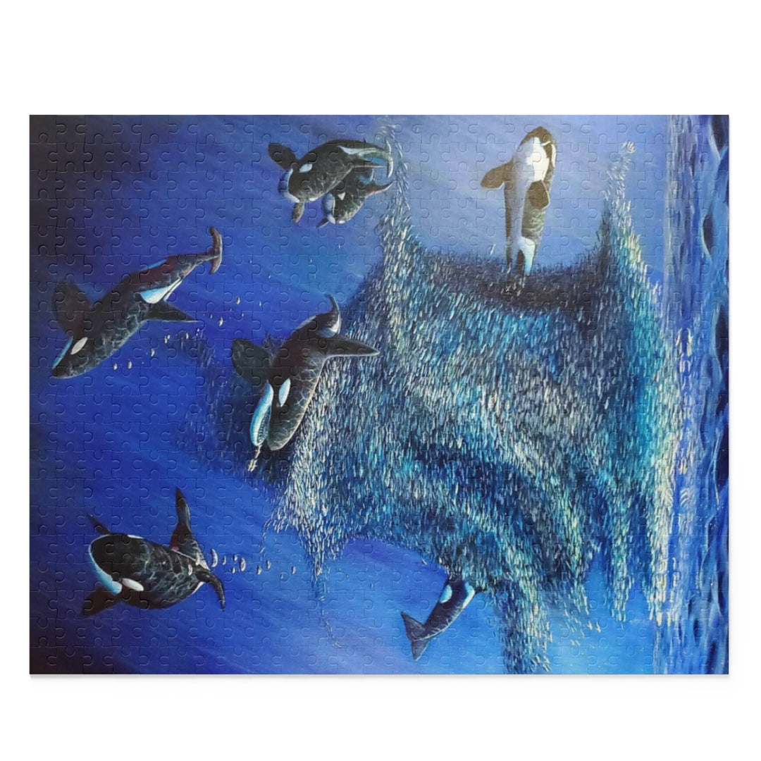 Orca's Last Feast Puzzle (120, 252, 500-Piece)