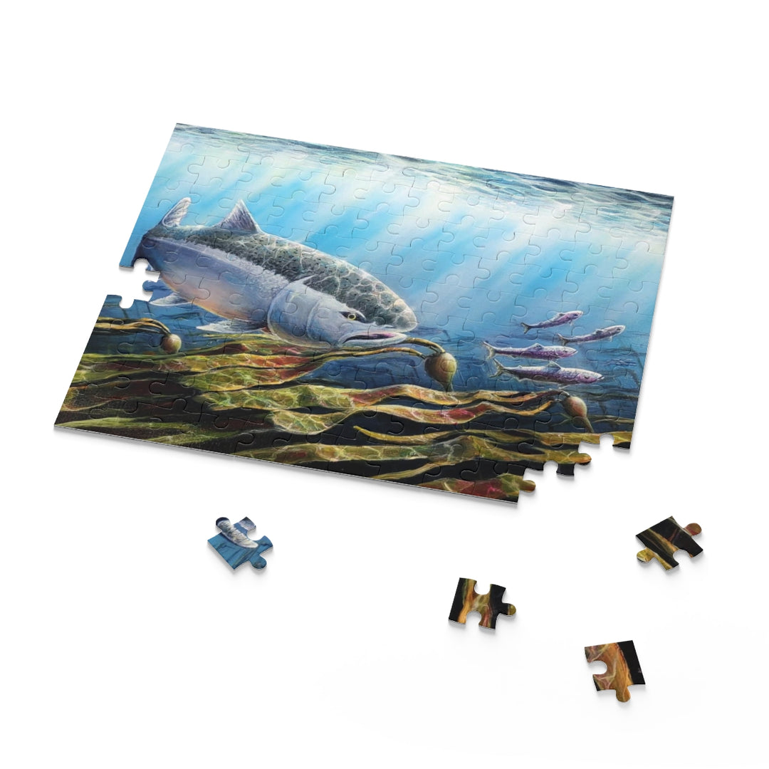 Hunters of the Forest-Stealhead Puzzle (120, 252, 500-Piece)