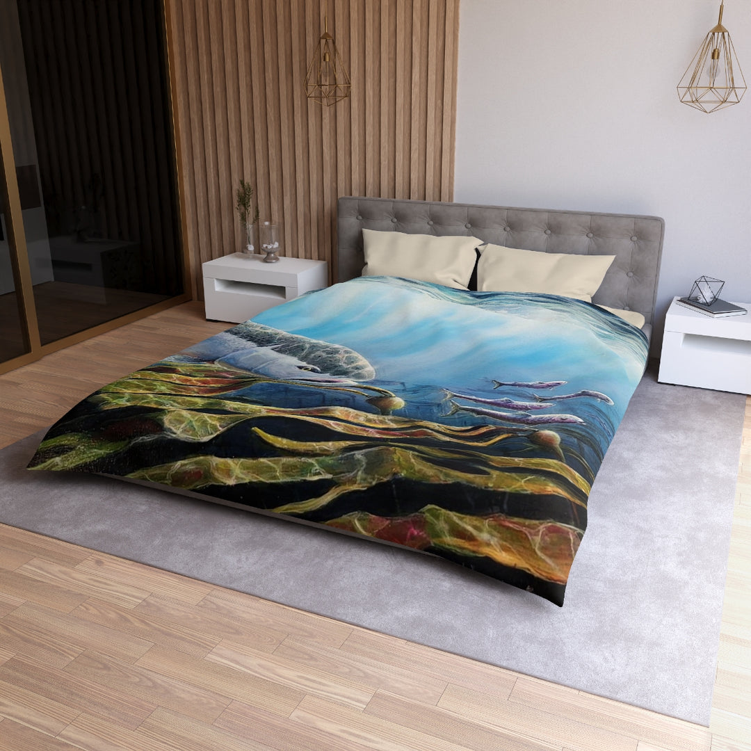 Hunters of the Forest - Microfiber Duvet Cover