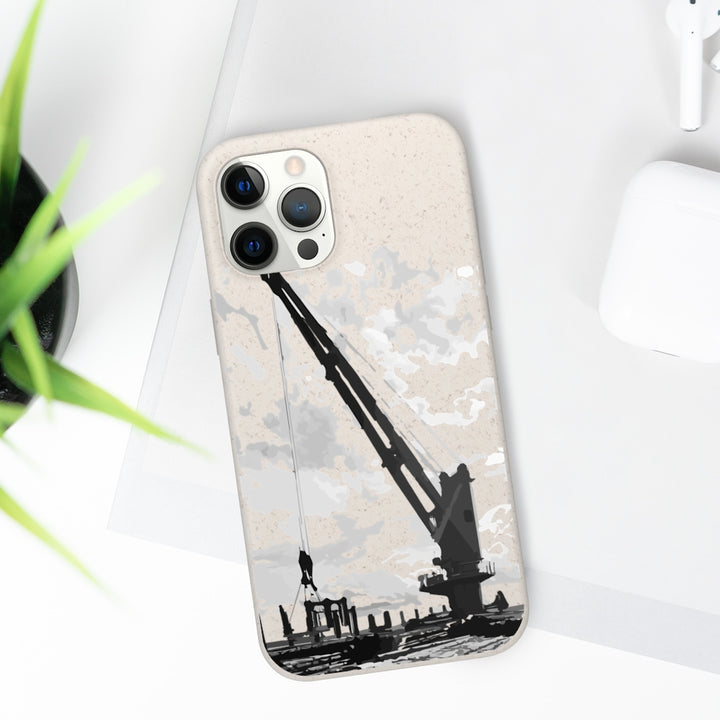 Boom and Slewing Biodegradable phone case