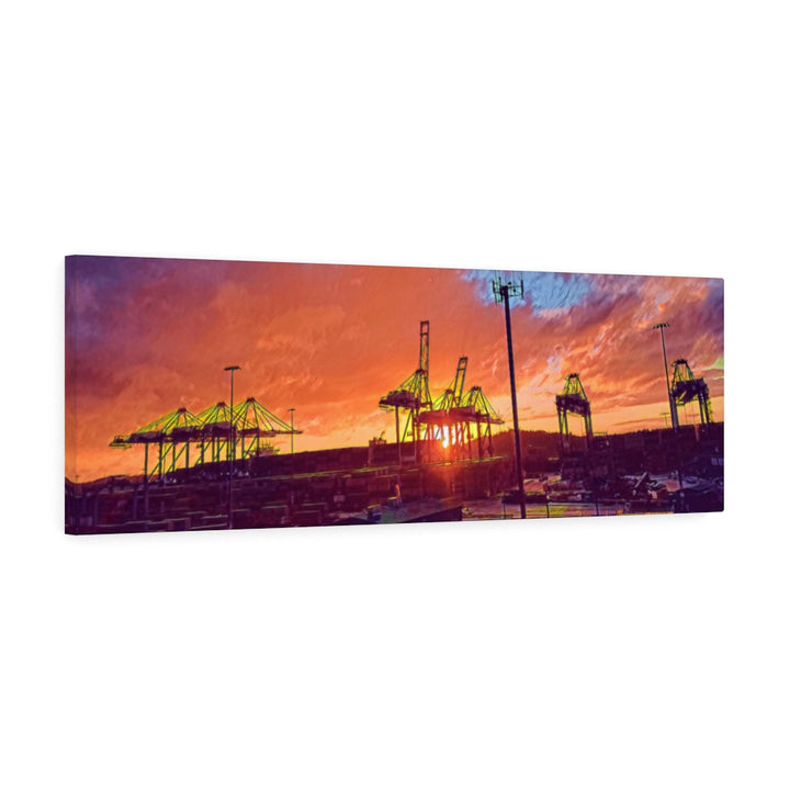 Dp Sunset Canvas Print