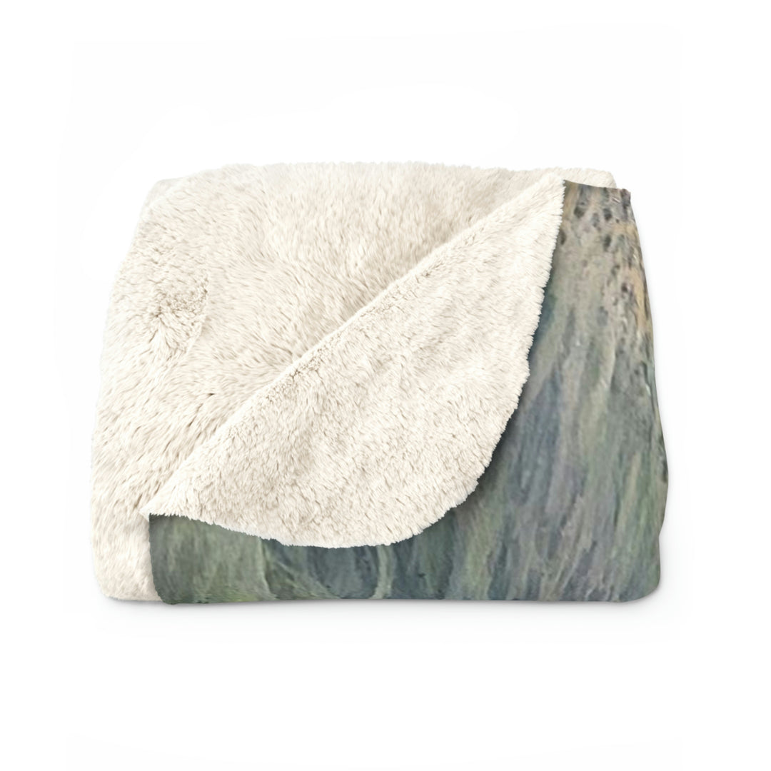 Drying light Sherpa Fleece Blanket