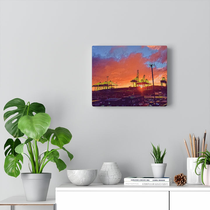 Dp Sunset Canvas Print