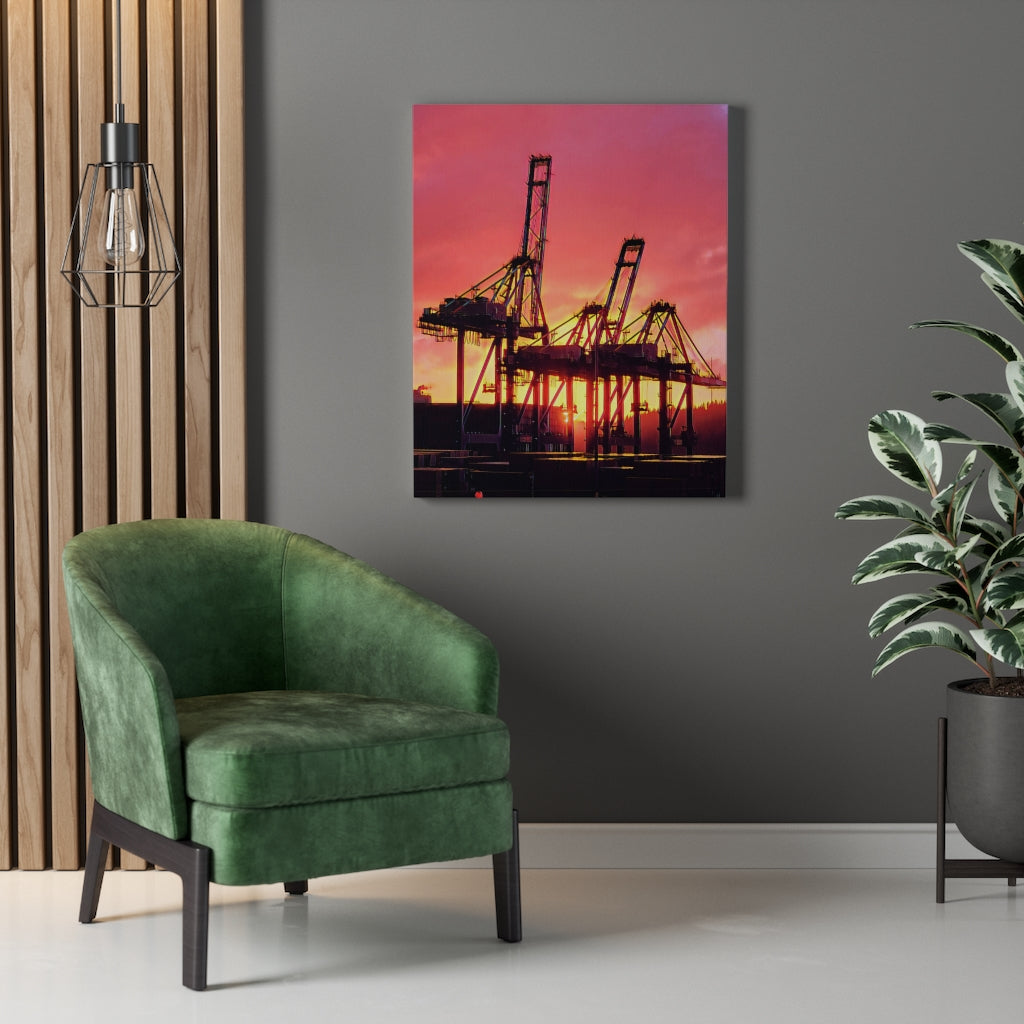 DP Sunset Canvas Print