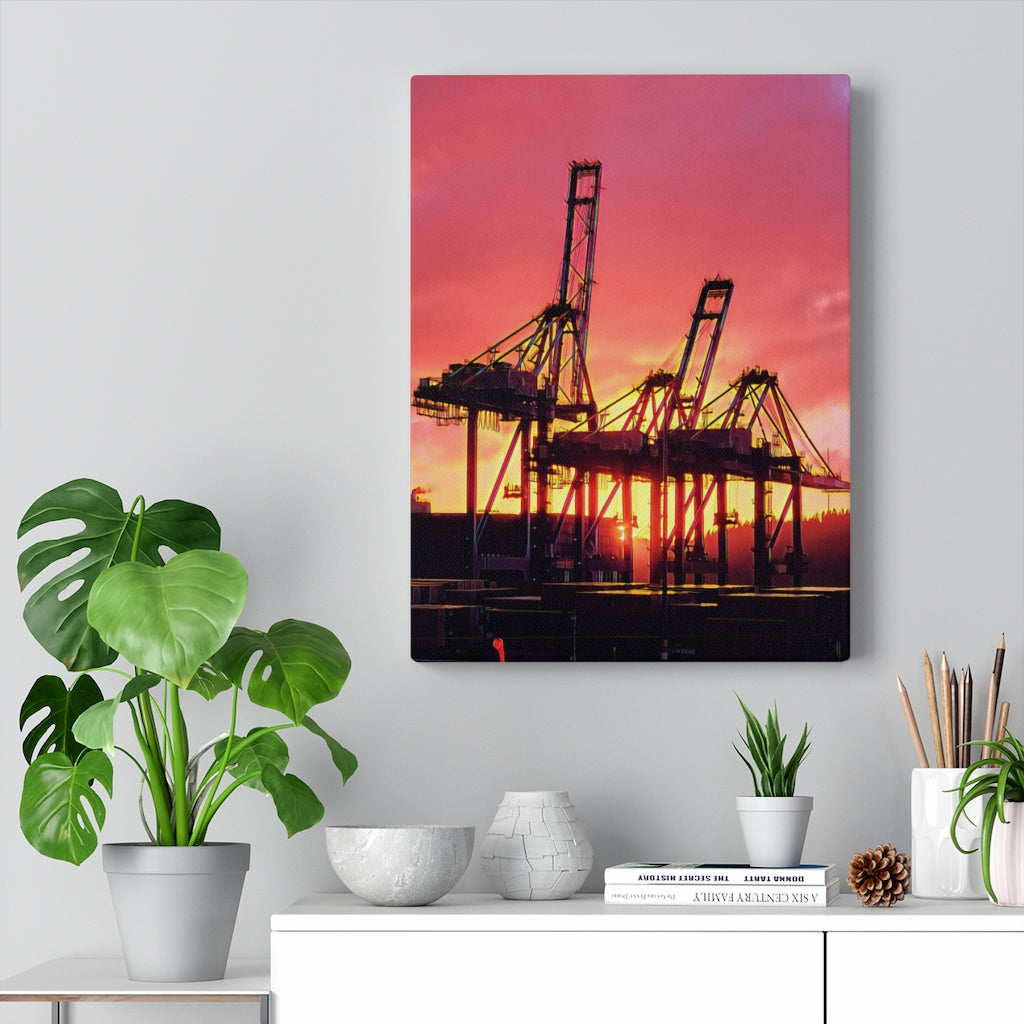 DP Sunset Canvas Print