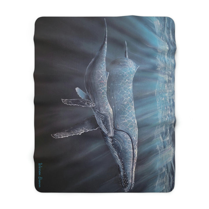 The Journey Together Sherpa Fleece Blanket