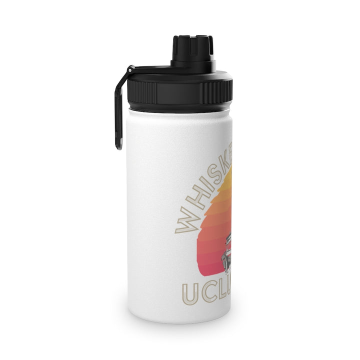 Whiskey Docks Stainless Steel Water Bottle, Sports Lid