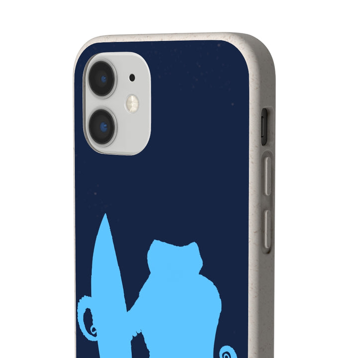 Tuff City Surf Octopus biodegradable phone case