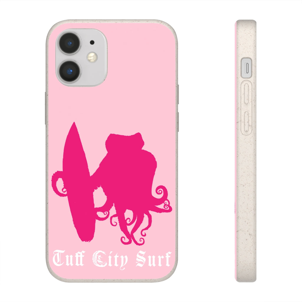 Pink Tuff City Surf Biodegradable Case