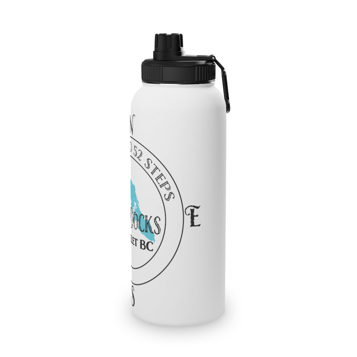 Whos eating Who? Stainless Steel Water Bottle, Sports Lid