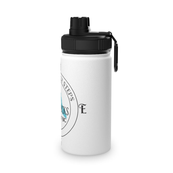 i Survived 52 Steps! Stainless Steel Water Bottle, Sports Lid