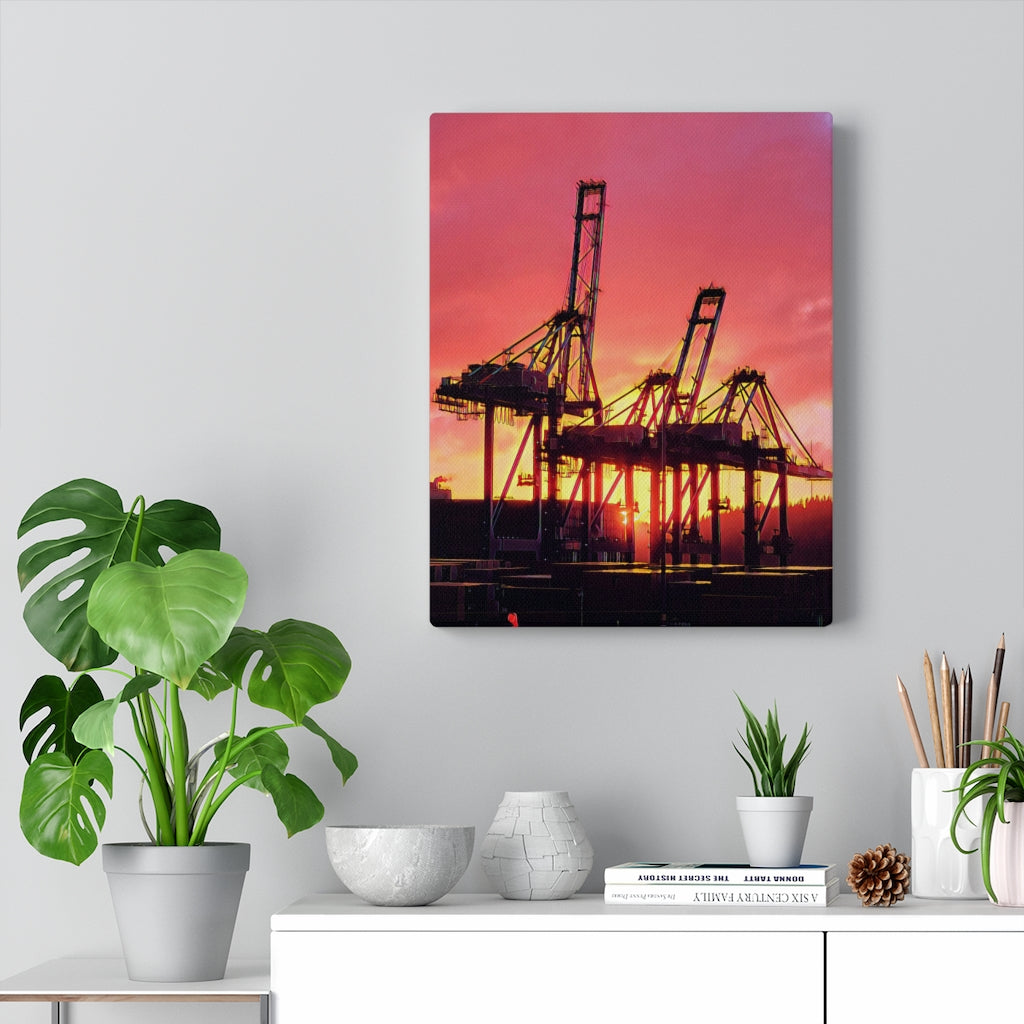 DP Sunset Canvas Print