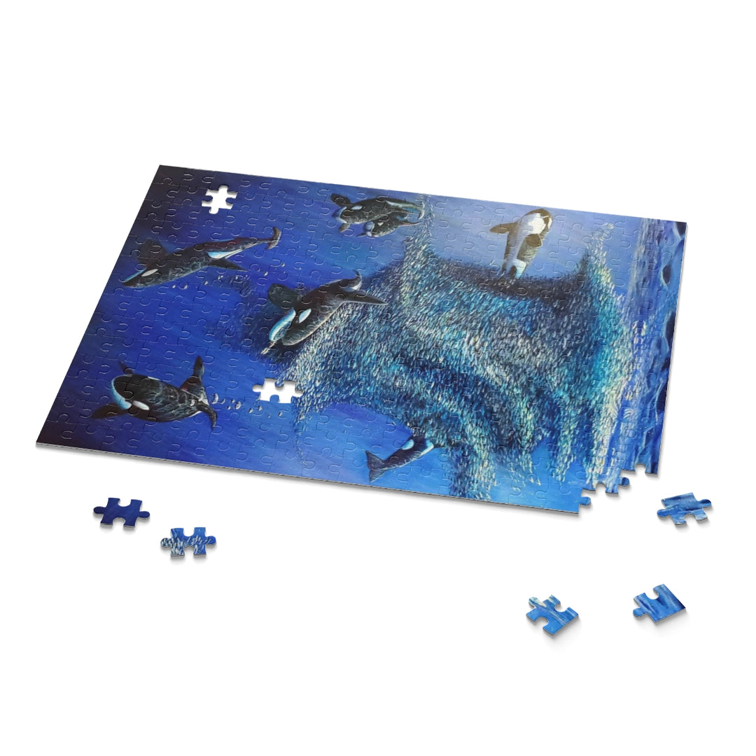 Orca's Last Feast Puzzle (120, 252, 500-Piece)