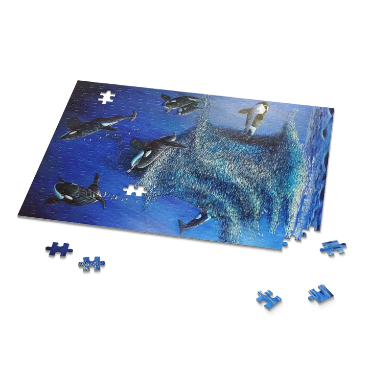 Orca's Last Feast Puzzle (120, 252, 500-Piece)