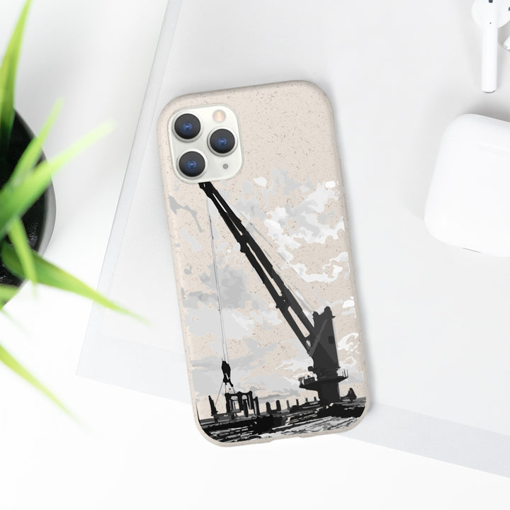 Boom and Slewing Biodegradable phone case