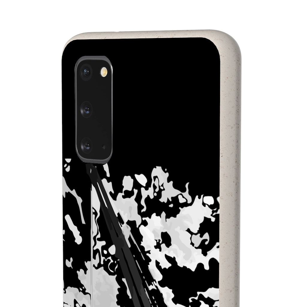 Topside crane biodegradable phone case