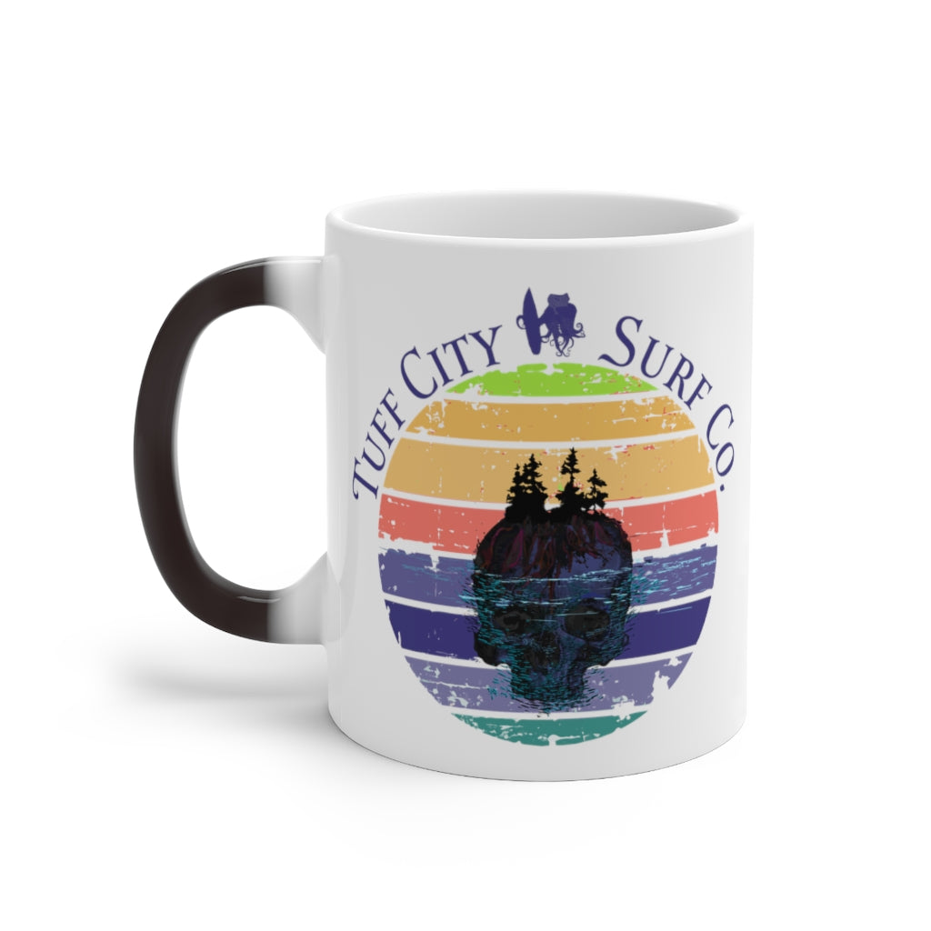 Tuff City Surf Co. Color Changing Mug