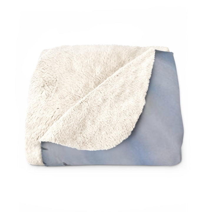 Sweet time Sherpa Fleece Blanket