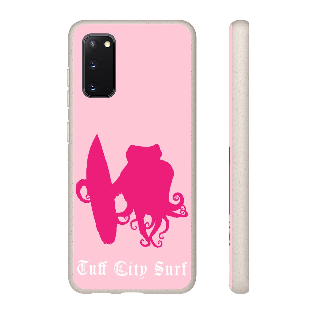 Pink Tuff City Surf Biodegradable Case