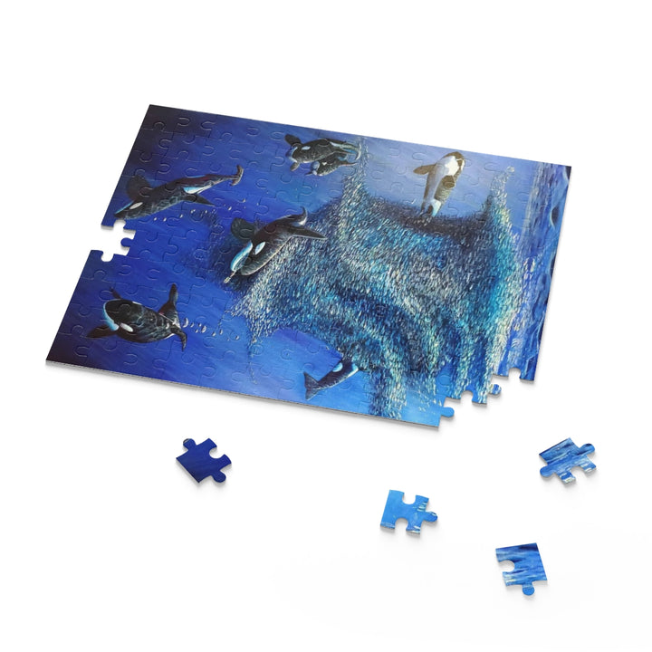 Orca's Last Feast Puzzle (120, 252, 500-Piece)