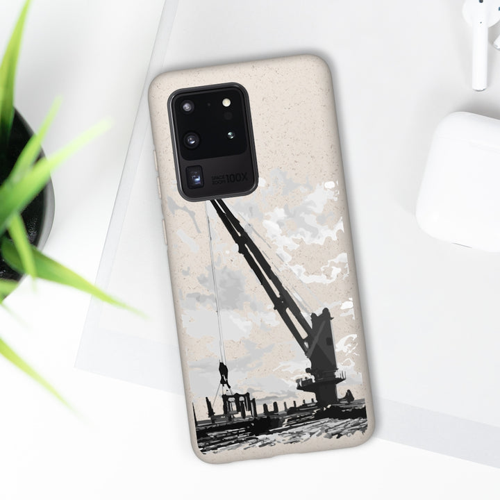 Boom and Slewing Biodegradable phone case